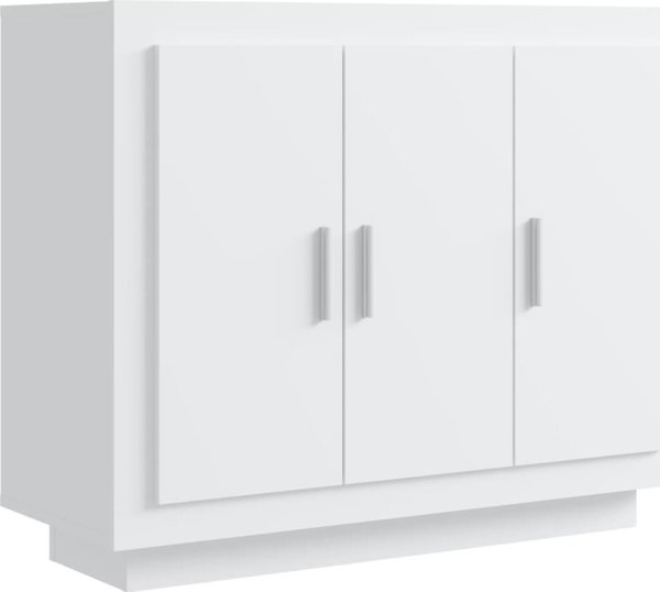 vidaXL Ντουλάπι, λευκό, 92x35x75 cm, από ξυλοτεχνικο υλικό