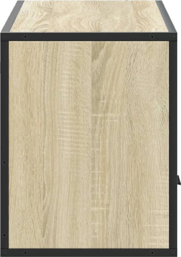 vidaXL Έπιπλο για τηλεόραση, δρυς sonoma, 100x31x39,5 εκ.