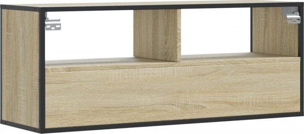 vidaXL Έπιπλο για τηλεόραση, δρυς sonoma, 100x31x39,5 εκ.