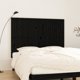 vidaXL Κεφαλάρι κρεβατιού, μαύρο, 159,5x3x110 cm, μασίφ πεύκο