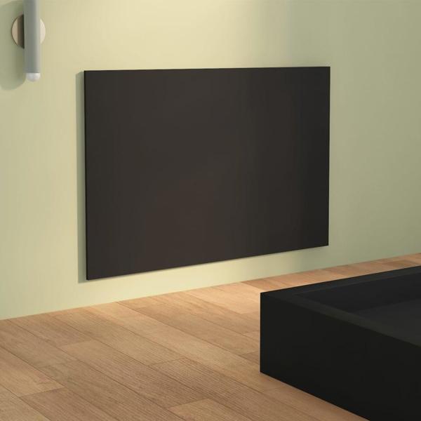 vidaXL Κεφαλάρι Κρεβατιού, μαύρο, 120x1,5x80 cm, ξύλινο σύνθετο υλικό