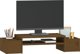 vidaXL Στήριγμα οθόνης, μέλι καφέ, 70x27,5x15 εκ., μασίφ πεύκο