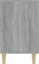 vidaXL Συρταριέρα, γκρι δρυς σονόμα, 100x36x60 cm, σύνθετο ξύλο