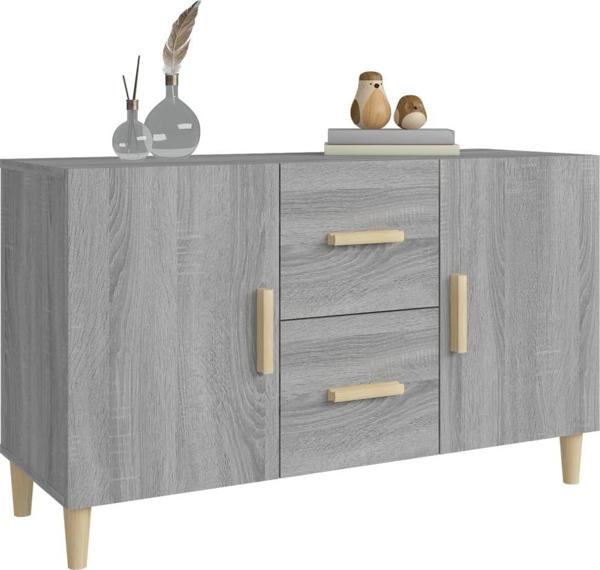 vidaXL Συρταριέρα, γκρι δρυς σονόμα, 100x36x60 cm, σύνθετο ξύλο
