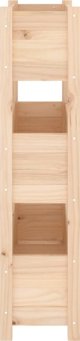 vidaXL Donica, 77x25x104,5 cm, lite drewno sosnowe
