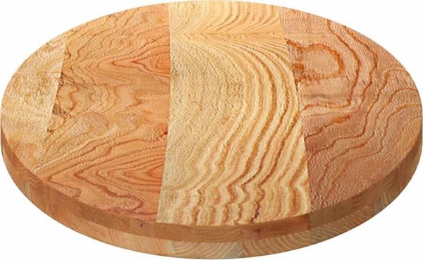 vidaXL Επιφάνεια τραπεζιού, καφέ, 120x60x4 εκ., μασίφ δρυς, οβάλ