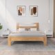 vidaXL Σετ 2 Κομοδίνα Λευκά Μεγάλης Γυαλάδας, 50x46x50 cm
