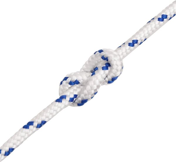 vidaXL Σχοινί ιστιοπλοΐας, λευκό, 4 mm, 25 m, πολυπροπυλένιο