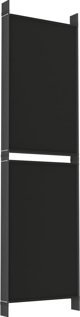 vidaXL vidaXL Parawan 6-panelowy, czarny, 300 x 180 cm, tkanina