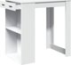 vidaXL Ξύλινο μπαρ τραπέζι, λευκό, 102x70x103,5 cm