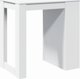 vidaXL Ξύλινο μπαρ τραπέζι, λευκό, 102x70x103,5 cm