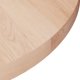 vidaXL Στρογγυλή επιφάνεια τραπεζιού, 40x2,5 cm, ακατέργαστο ξύλο δρυός