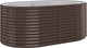 vidaXL vidaXL Donica ogrodowa, malowana proszkowo stal, 175x100x68 cm zielona