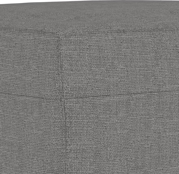 vidaXL Σκαμπό ποδιών, σκούρο γκρι, 70x55x41 cm, επενδεδυμένο ύφασμα