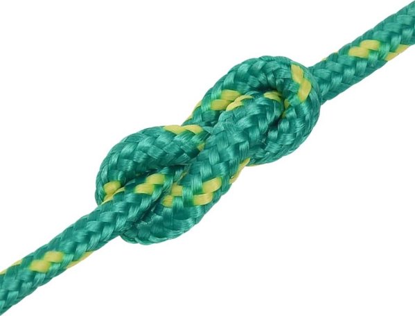 vidaXL Linka zejlarska, zielena, 3 mm, 50 m, polipropilen