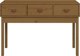 vidaXL Stolik konsolowy miodowy braz 114x40x75 cm drewno sosnowe