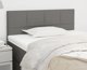 vidaXL Ζαγκλώμκi για κρεβάτι, σκούρο γκρι, 90x5x78/88 εκ., υφασμάτινο