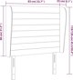 Κεφαλάρι uszak vidaXL ροζ 83x23x118/128 εκ βελούδο