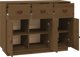 vidaXL Κομόδα, καφέ μέλισσα, 100x40x75 εκ., μασίφ πεύκο