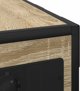 vidaXL Βιβλιοθήκη Craft Oak 156 x 25 x 167 cm - Ράφι Βιβλίων