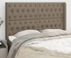 vidaXL Προσκέφαλο τύπου uszak, taupe, 147x16x118/128 εκ., ύφασμα