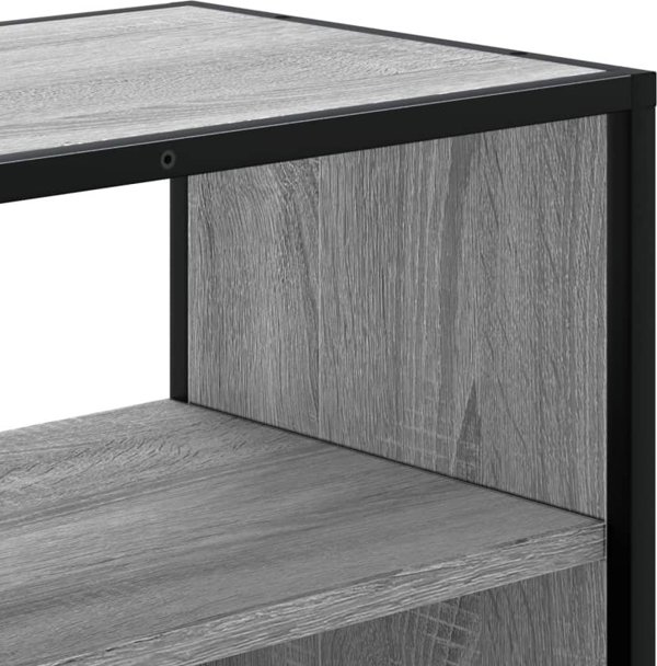 VidaXL Ντουλάπι για Τηλεόραση, Γκρί Sonoma Δρυς, 100x31x39,5 εκ.