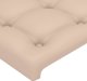 vidaXL Zaglolowdo kretza z LED, cappuccino, 80x5x78/88 cm, ekoskora