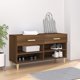 vidaXL Szafka na buty, brazowy dab, 102x35x55 cm