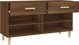 vidaXL Szafka na buty, brazowy dab, 102x35x55 cm