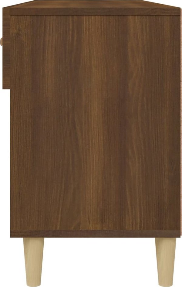vidaXL Szafka na buty, brazowy dab, 102x35x55 cm