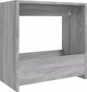 vidaXL Τραπεζάκι πλαϊνό, γκρι δρυς σονόμα, 50x26x50 εκ.