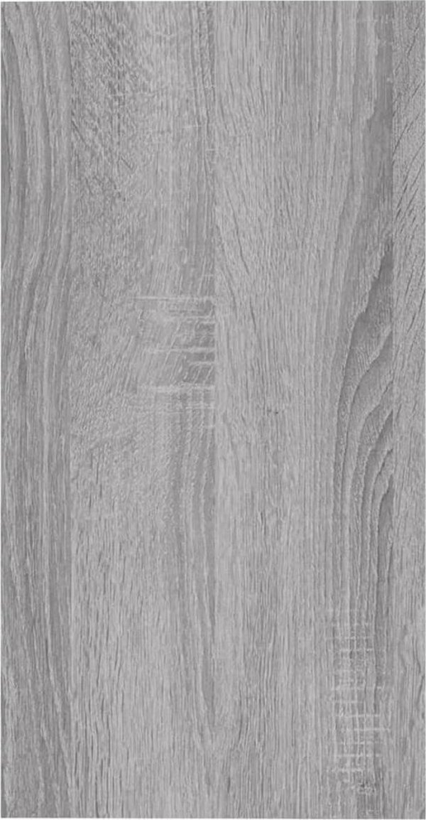 vidaXL Τραπεζάκι πλαϊνό, γκρι δρυς σονόμα, 50x26x50 εκ.