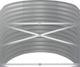 vidaXL vidaXL Donica ogrodowa, malowana proszkowo stal, 368x80x68cm, antracyt