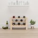 vidaXL vidaXL Stojak na wino, 61,5x30x42 cm, lite drewno sosnowe