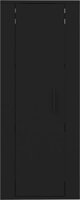 vidaXL Κρεμαστή τηλεοπτική ντουλάπα, μαύρη, 40x34,5x100 cm