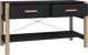 vidaXL Σύνθετο έπιπλο για TV, μαύρο, 82x38x45 cm, υλικό ξύλου
