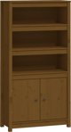 vidaXL Ντουλάπι, μέλια καφέ, 80x35x154 εκ., από μασίφ πεύκο