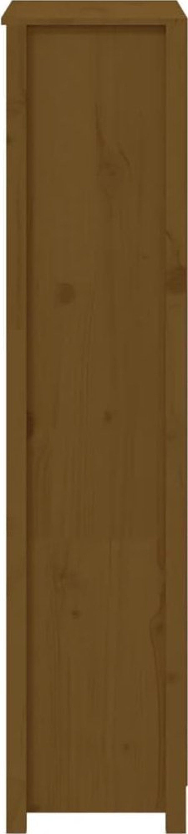 vidaXL Ντουλάπι, μέλια καφέ, 80x35x154 εκ., από μασίφ πεύκο