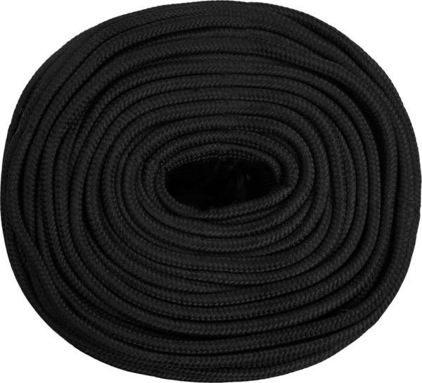 vidaXL Σχοινι ιστιοπλοΐας μαύρο μονόχρωμο 10 mm 500 m πολυπροπυλένιο