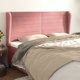 vidaXL Προσκέφαλο uszak ροζ 163x23x118/128 cm βελούδο
