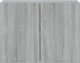 vidaXL Κρεμαστή ντουλάπα, γκρι δρυς sonoma, 80x31x60 cm