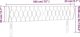 vidaXL Κεφαλάρι τύπου uszak, σκούρο γκρι, 183x23x78/88 cm, βελούδο