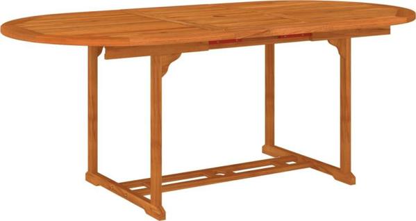 vidaXL Κήπος τραπέζι, 200x100x75 εκ., μασίφ ξύλο ευκαλύπτου