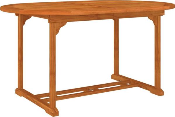 vidaXL Κήπος τραπέζι, 200x100x75 εκ., μασίφ ξύλο ευκαλύπτου