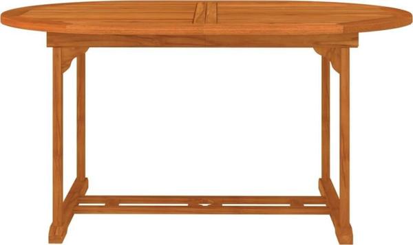 vidaXL Κήπος τραπέζι, 200x100x75 εκ., μασίφ ξύλο ευκαλύπτου
