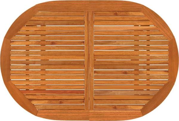 vidaXL Κήπος τραπέζι, 200x100x75 εκ., μασίφ ξύλο ευκαλύπτου