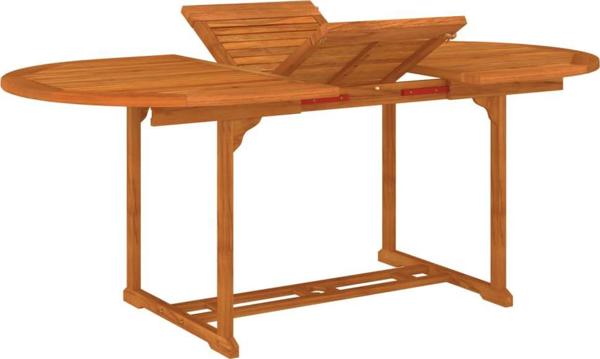 vidaXL Κήπος τραπέζι, 200x100x75 εκ., μασίφ ξύλο ευκαλύπτου