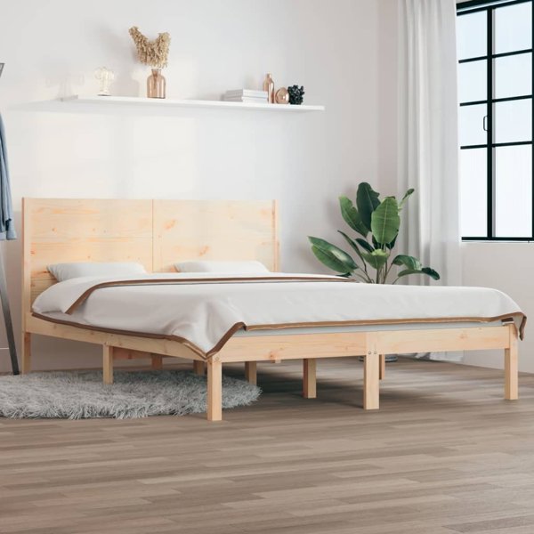 Πλαίσιο Κρεβατιού lite από Ξύλο Πεύκου 160 x 200 cm