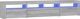 vidaXL Ντουλάπι TV με φωτισμό LED, γκρι δρυς Sonoma, 210x35x40 cm