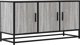 vidaXL Σύνθετο τηλεόρασης, γκρι δρυς sonoma, 100x35x50 εκ.